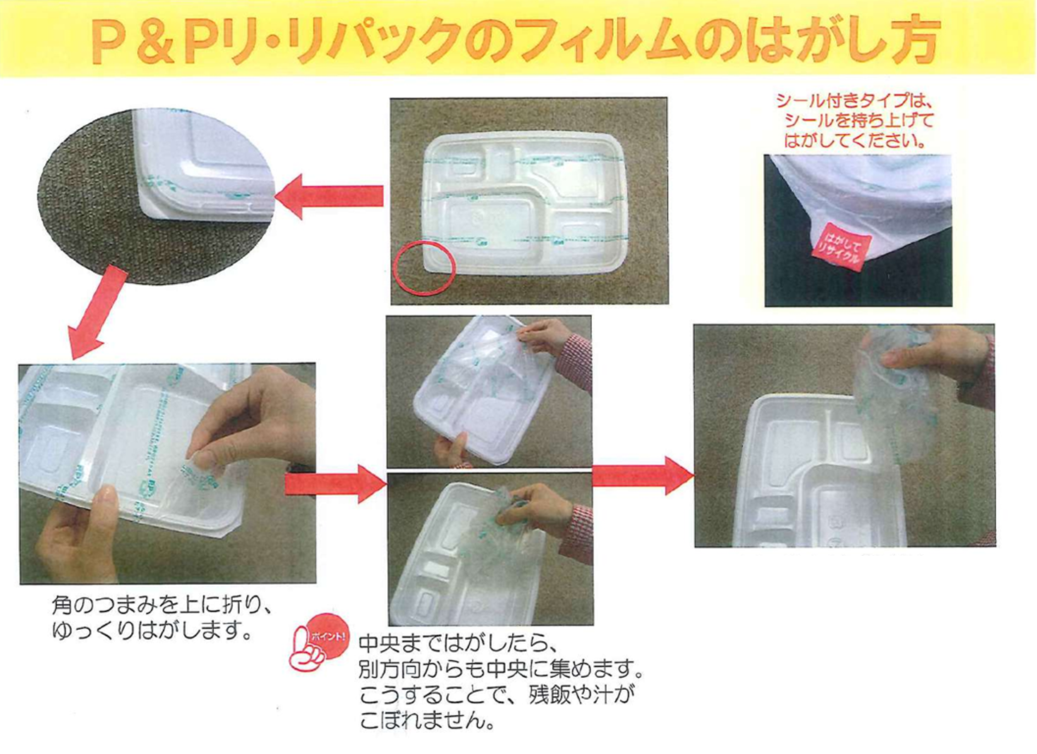 はがす食器